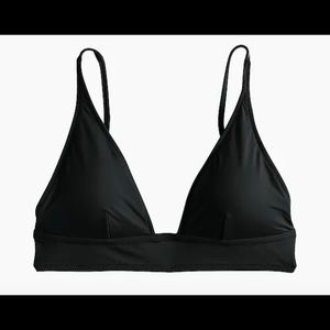 J Crew plunge bikini top